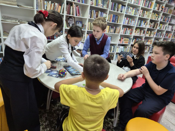 Вечер настольных игр в Октябрьской сельской библиотеке