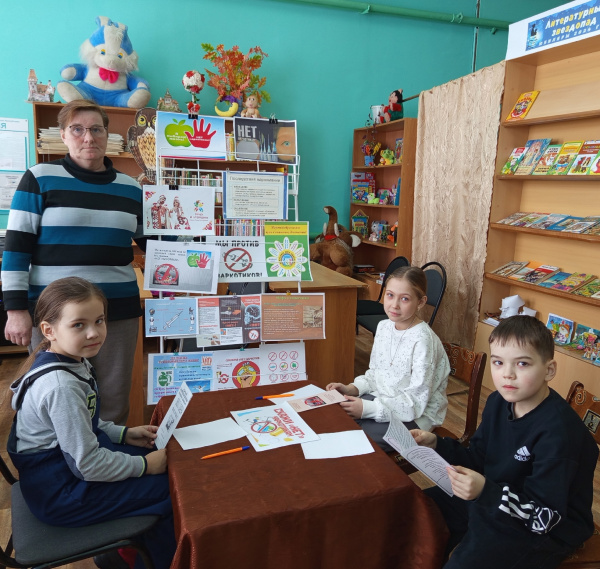 Акция «Скажи жизни: «Да!»-скажи наркотикам: «Нет!» (Рындинская с/б)