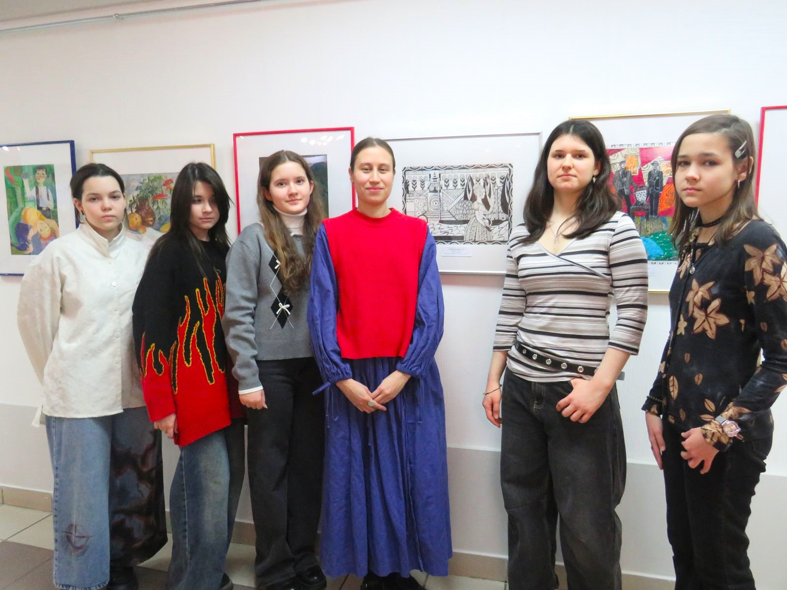 Открылась выставка Татьяны Куртовской и ее учеников