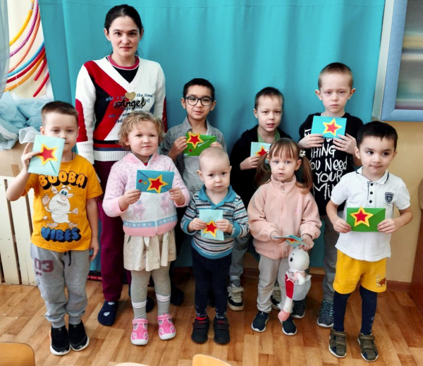 Открытка защитнику Отечества