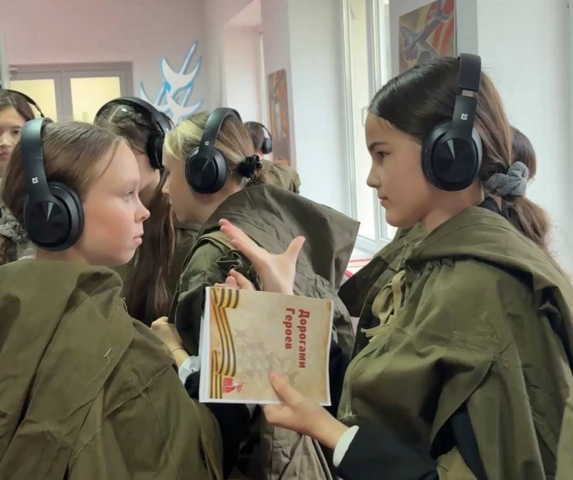 Школьники республики проходят «Дорогами Героев»