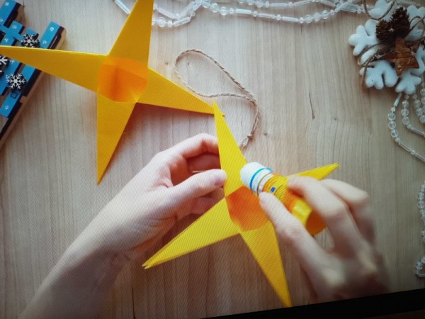 Мастер-класс «Рождественская звезда»