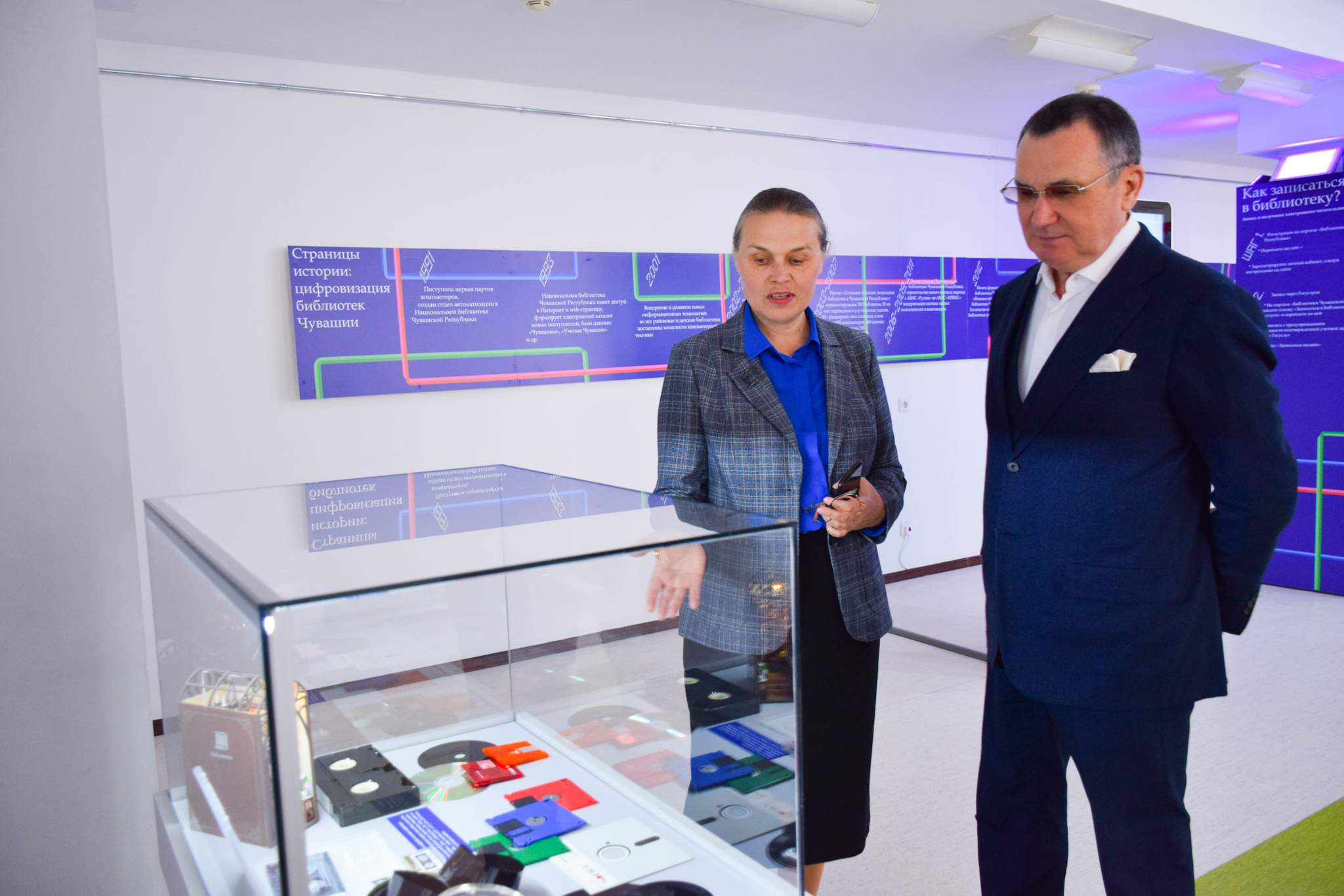 Николай Федоров посетил библиотеку Николай Федоров посетил библиотеку