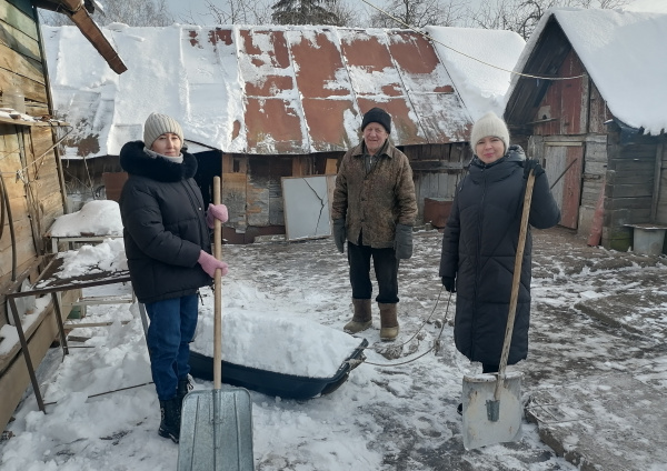 «Библиотечный десант» в помощь пожилым
