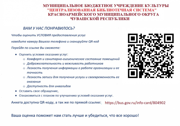 Анкета по оказанию услуг