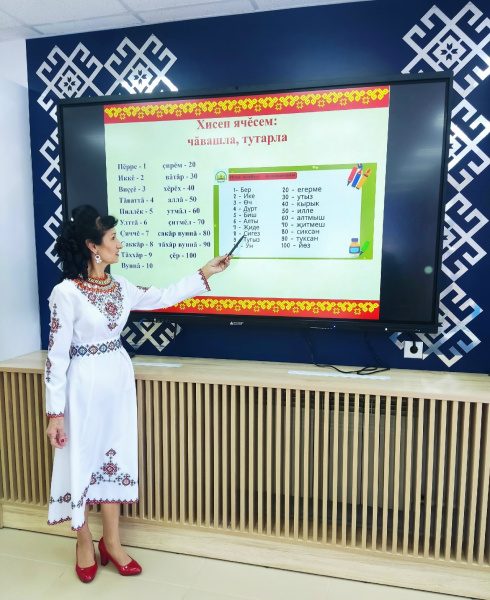Творческая встреча с педагогом З. П. Михайловой "Тӑван чӗлхеҫӗм, янӑра!"