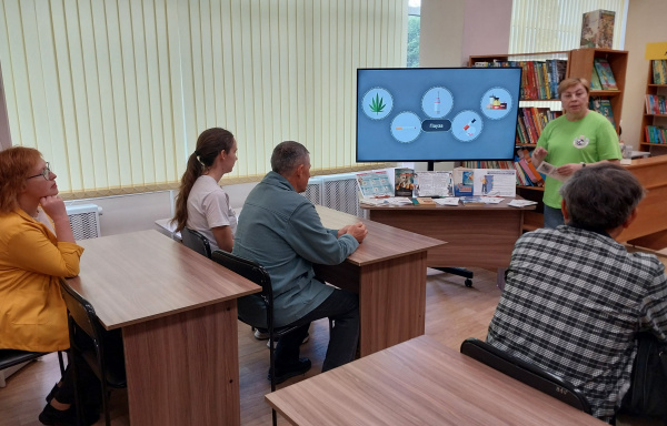 В специальной библиотеке завершилась информационная декада «Код здоровья: зависимость не тренд»
