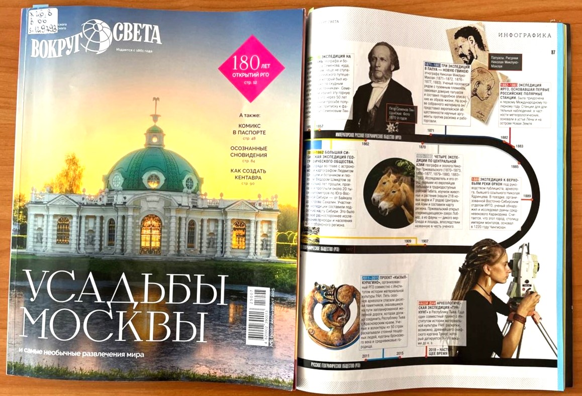 Русскому географическому обществу – 180 лет Русскому географическому обществу – 180 лет