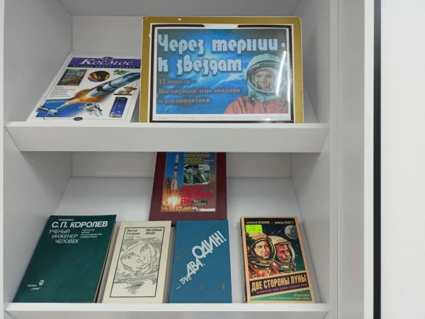 Книжная выставка «Через тернии – к звездам».
