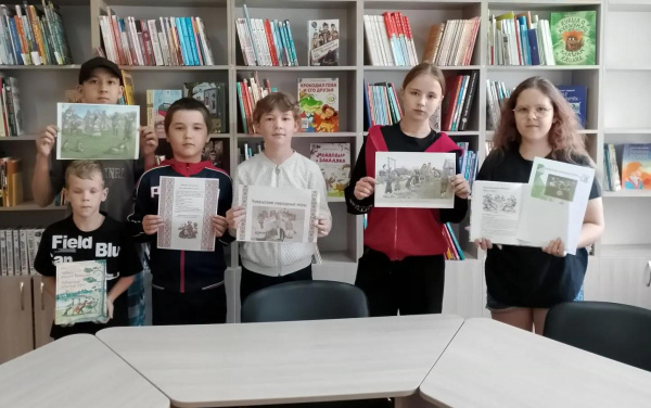 Краеведческий час «Чувашские детские игры» в Питеркинской сельской библиотеке