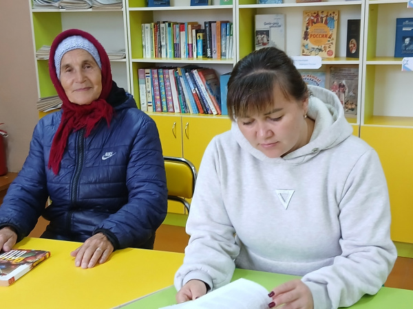 Час общение «Во саду ли в огороде» в Санкинской сельской библиотеке