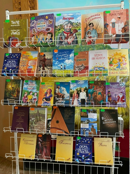 Новые книги в Чадукасинской сельской библиотеке