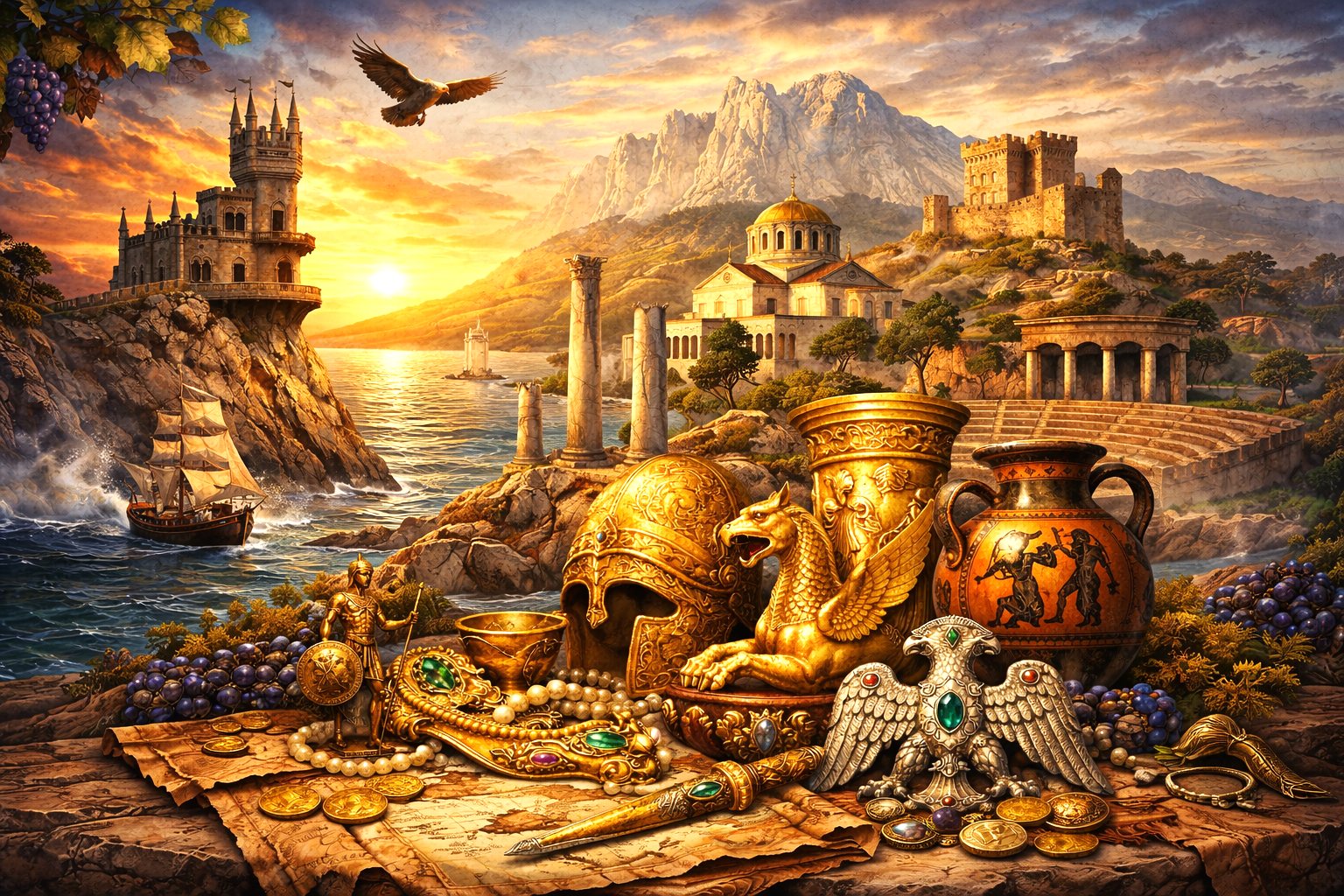 Код Тавриды: расшифруй сокровища Крыма