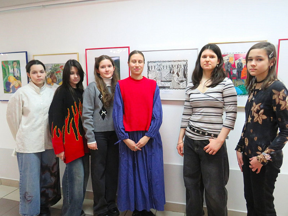 Открылась выставка Татьяны Куртовской и ее учеников
